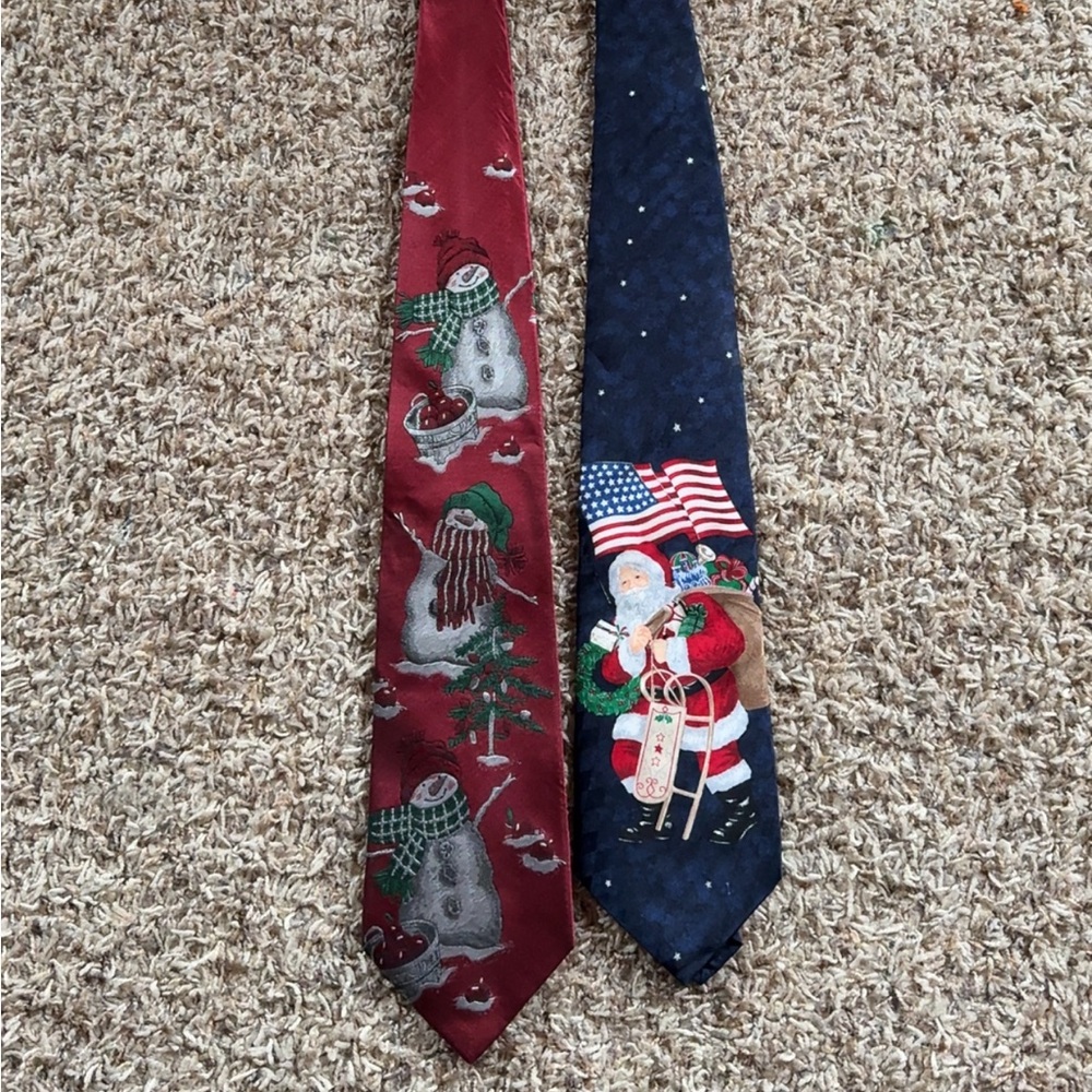 Christmas Holiday Traditions Men’s Ties inspired by Hallmark